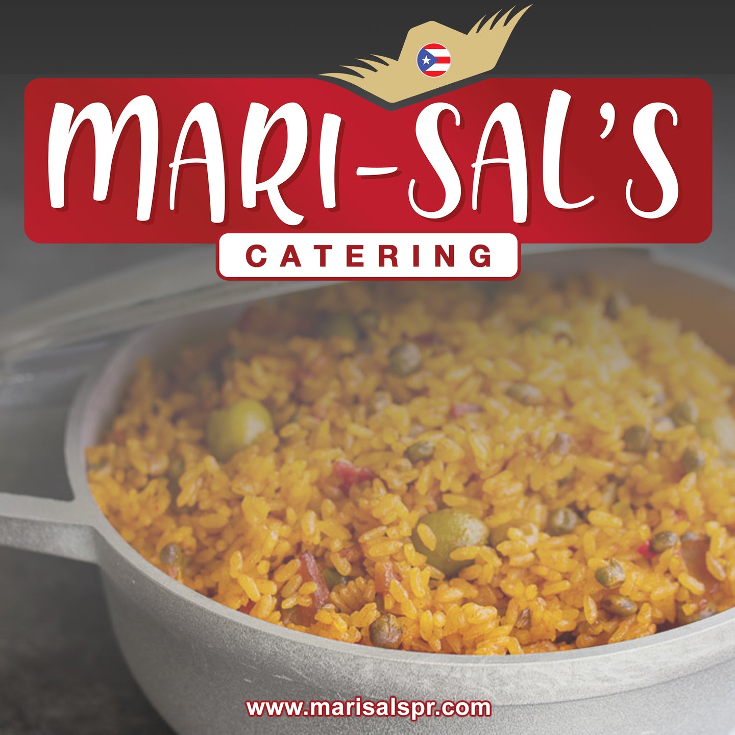 Mari-Sal's Arroz Con Gandules for Catering