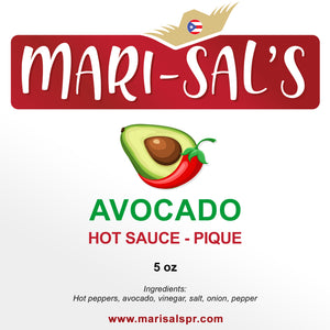 Mari-Sal’s Hot Sauce- Avocado Habanero