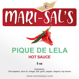 Mari-Sal's Hot Sauce - Pique De Lela